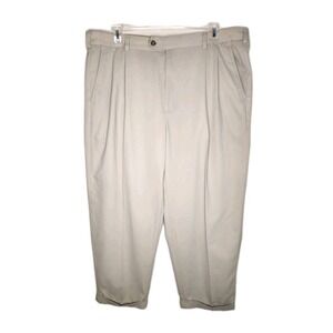 Izod Dress Pants Mens Size 42W X 30L Tan